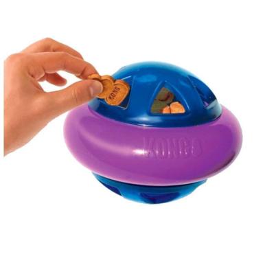 KONG Hopz Ball - Interaktiv foderbold til hunde