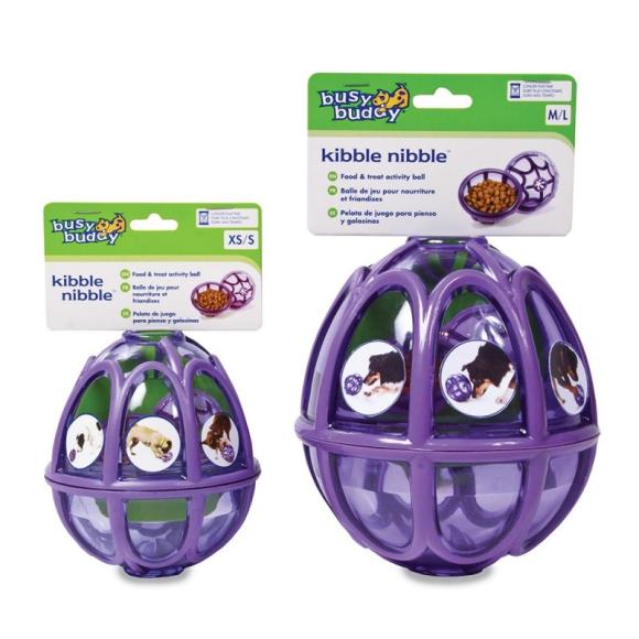 Interaktiv foderbold til hunde - Busy Buddy Kibble Nibble
