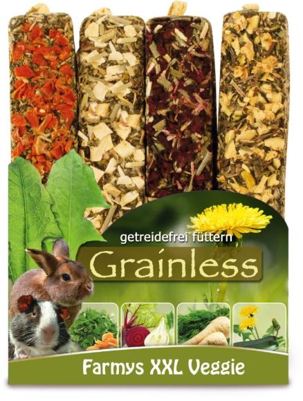 JR Farm Grainless Farmys XXL - Veggie 4pk