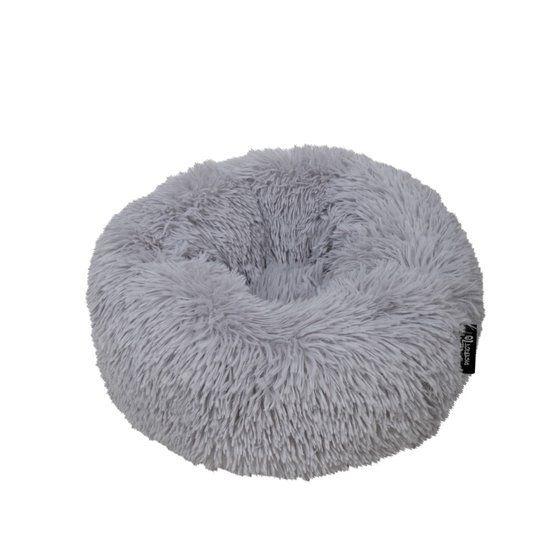 District70 FUZZ Donut Hundeseng, Lysegrå