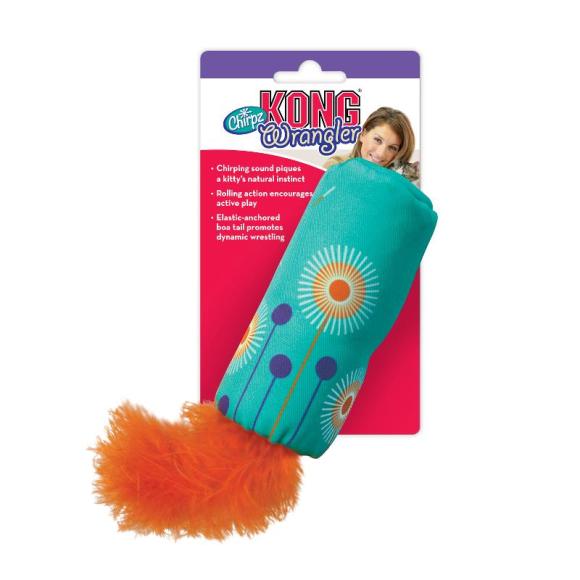 KONG Cat Wrangler Chirpz