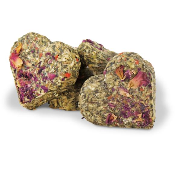JR Farm Rosenbladhjerter snacks til kaniner