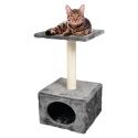 Kradsetræ Sassière til katte 55 cm med hule og platform