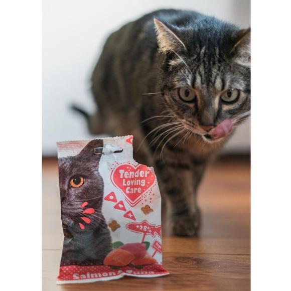 TLC Soft snack med laks og tun til katte - 50 gram