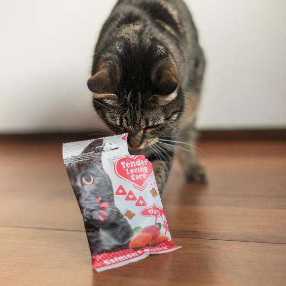 TLC Soft snack med laks og tun til katte - 50 gram