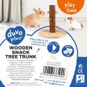 Snack-træstamme til kaniner og gnavere