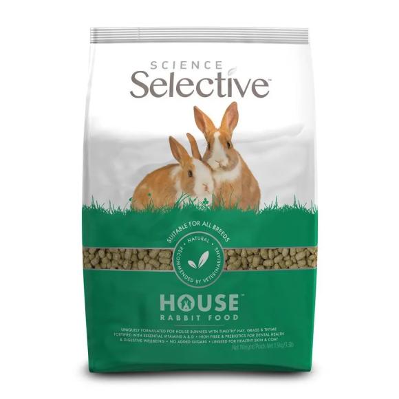Science Selective House Indoor Kaninfoder 1,5 kg