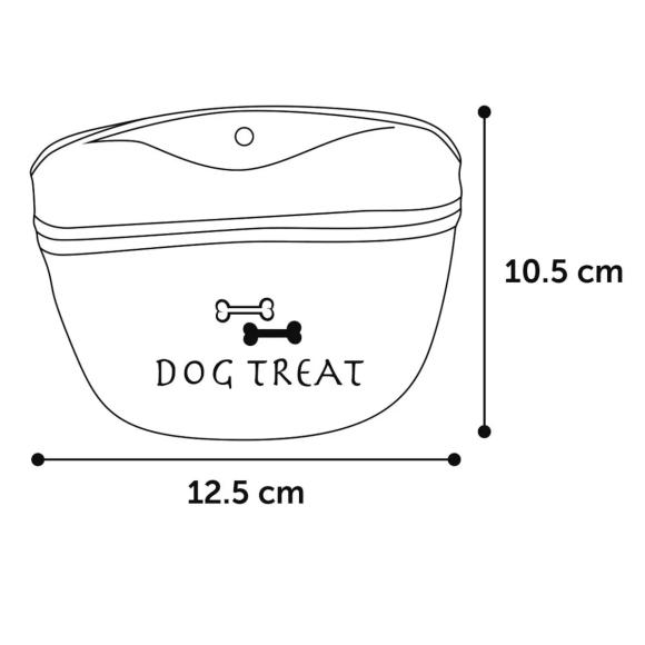 Godbidstaske Dropsy til hundetræning