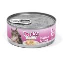 Truly Vådfoder til kat - kylling & tun 95 g
