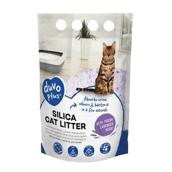 Kattegrus Silica 5 liter - Duvo Plus