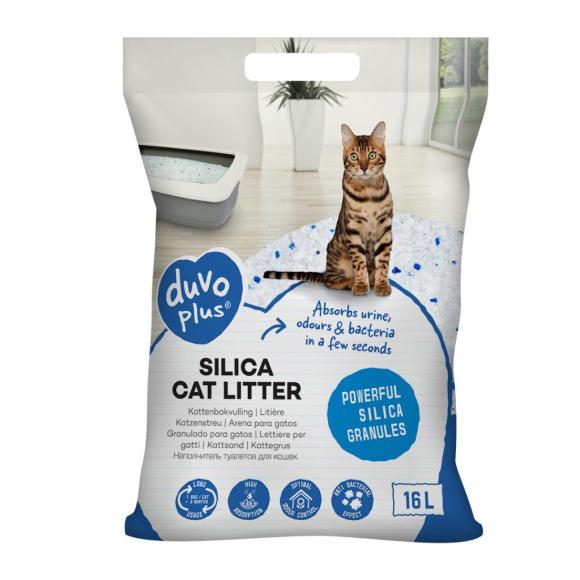 Kattegrus Silica 5 liter - Duvo Plus