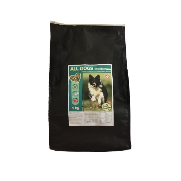 ALL DOGS - Grain-free hundefoder 9 kg