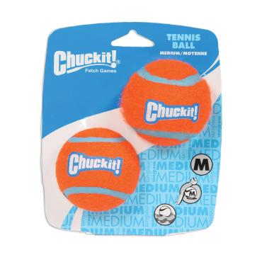Chuckit! Tennis Ball, Medium, 2-pak