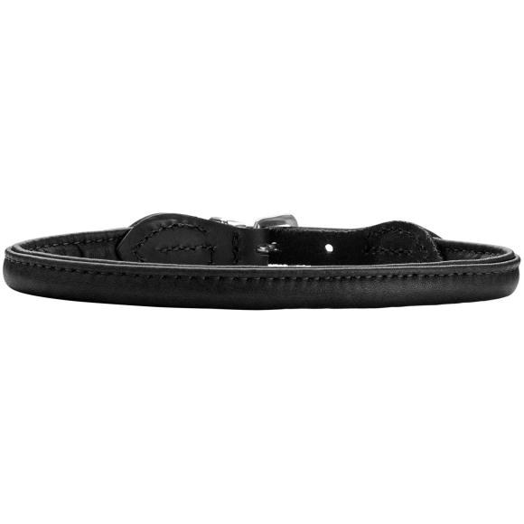 HUNTER Round & Soft Canadian UP Halsbånd, sort