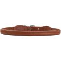 HUNTER Round & Soft Canadian UP Halsbånd, cognac