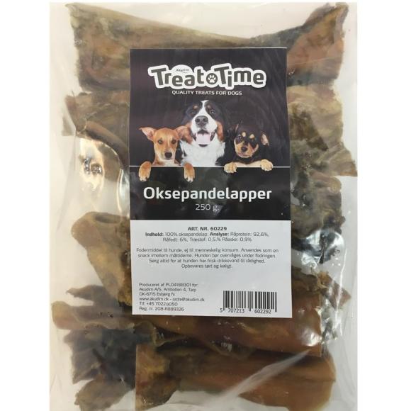 Oksepandelapper 250 g