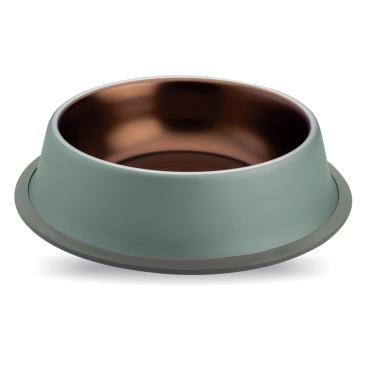 Zaara - Super lækker metalskål Grey/Copper