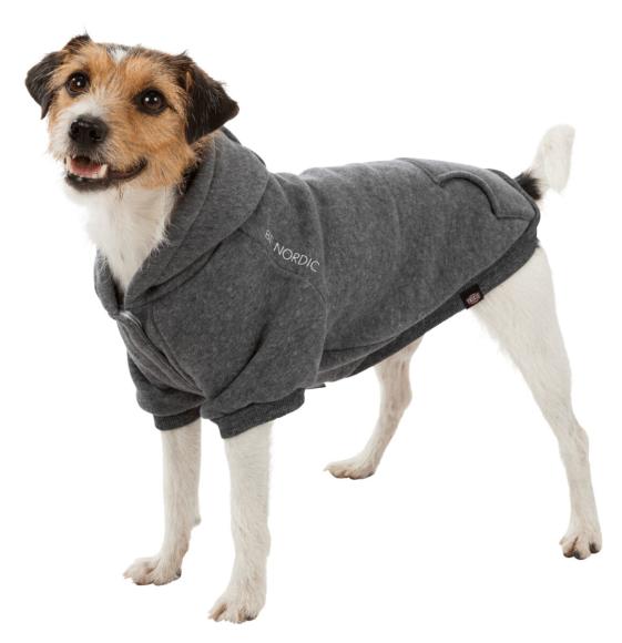 BE NORDIC Hoodie dækken til hunde - Grå