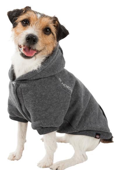 BE NORDIC Hoodie dækken til hunde - Grå