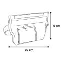 Trim Treat Taske, Sort, 19x22cm