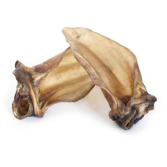 Store, tørrede koører snacks med naturlig form og tekstur.