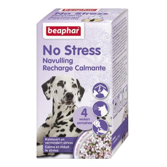 Beaphar Calming Diffuser refill til hunde, "No Stress", varer 4 uger, indeholder valerian.