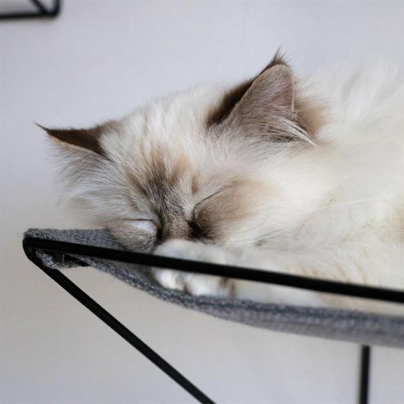Radiator hængekøje til kat - 45 cm, grå