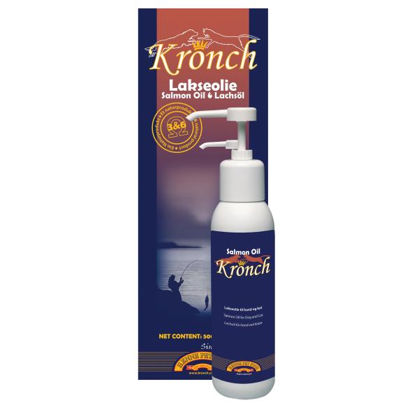 Kronch Lakseolie - til hunde og katte