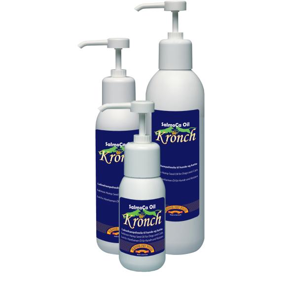Kronch SalmoCa Oil - til hunde og katte