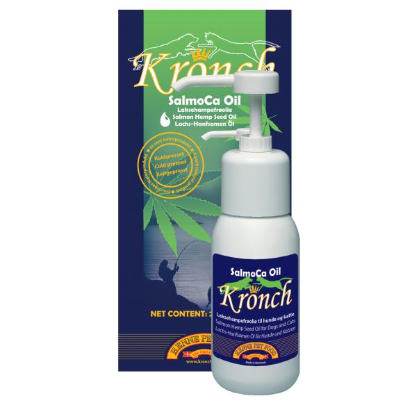 Kronch SalmoCa Oil - til hunde og katte
