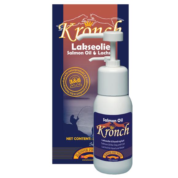 Kronch Lakseolie - til hunde og katte