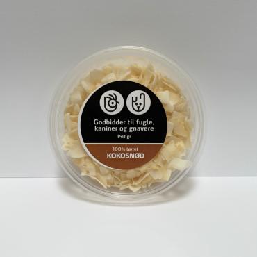 100% tørret kokosnød -  Snack til gnavere