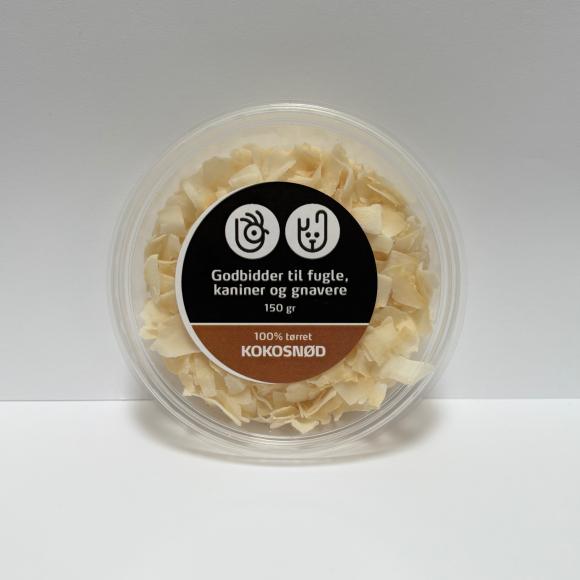 100% tørret kokosnød -  Snack til gnavere