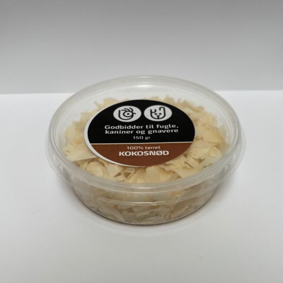 100% tørret kokosnød -  Snack til gnavere