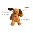 Party Pets Elite - Cute Friends Bamse - Hund, And- og Kanin - 25cm
