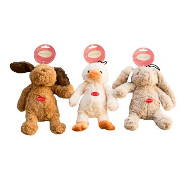 Party Pets Elite - Cute Friends Bamse - Hund, And- og Kanin - 25cm Party Pets Elite - Cute Friends Bamse - Hund, And- og Kanin - 25cm