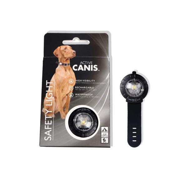 LED sikkerhedslys til hunde - Rød/Hvid - Active Canis