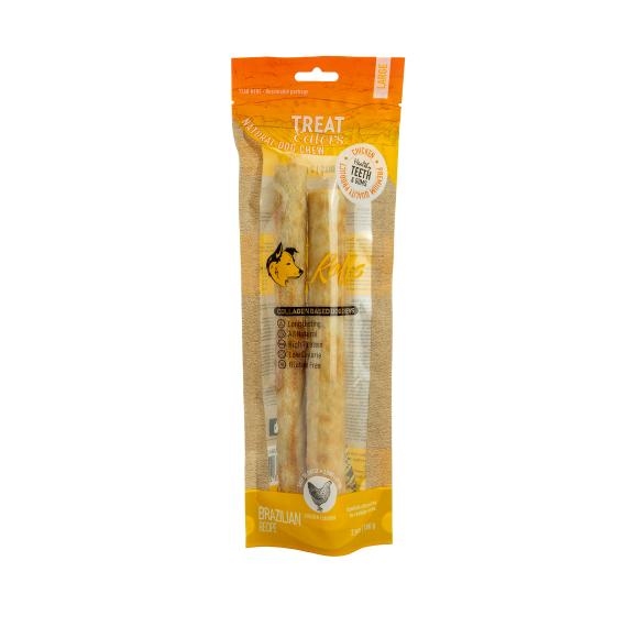 Langvarige tyggeruller til hund – Treateaters 2-pak 180g