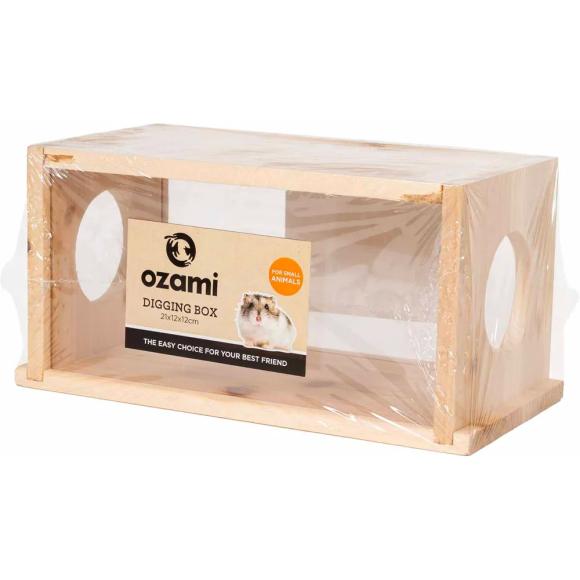 Lille gravekasse til hamster og mus – 21×12×12 cm