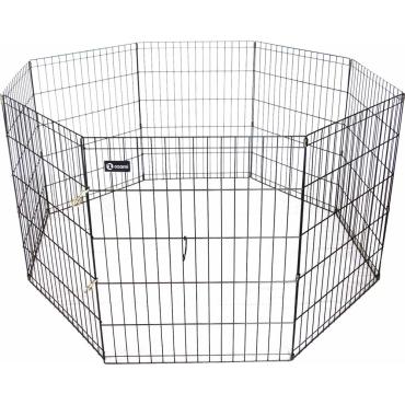 Hvalpe, kanin og gnaver indhegning, 60×76 cm – 8 sektioner Hvalpe, kanin og gnaver indhegning, 60×76 cm – 8 sektioner