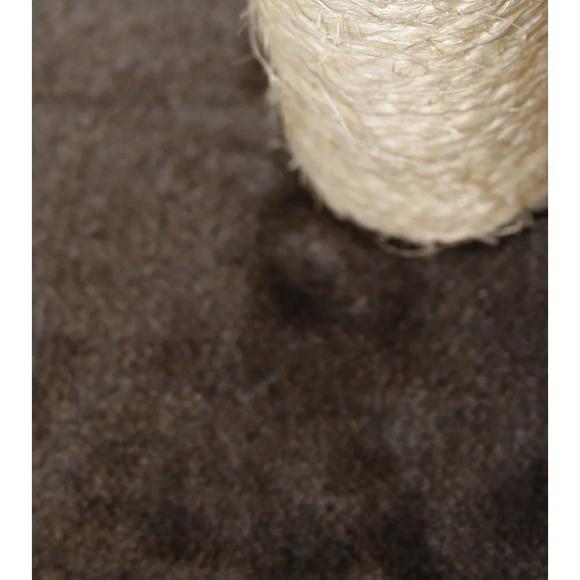 Kradsetræ m hule og platform (30×30×55 cm) Grå eller beige Kradsetræ m hule og platform (30×30×55 cm) Grå eller beige