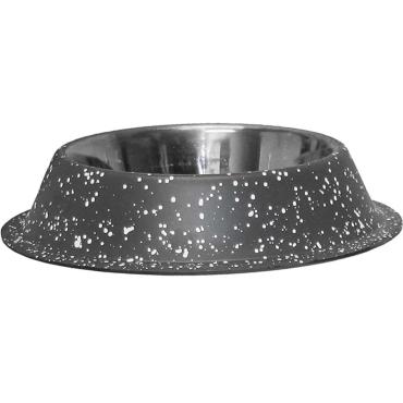 Hundeskål i rustfrit stål – Grå (725 ml, 960 ml, 1750 ml)