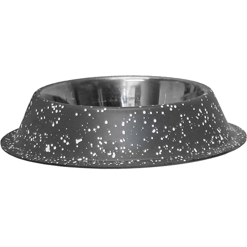 Hundeskål i rustfrit stål Grå (725 ml, 960 ml, 1750 ml)