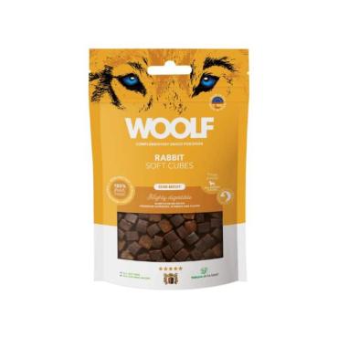Woolf Soft Cubes Rabbit - 100 g Woolf Soft Cubes Rabbit - 100 g