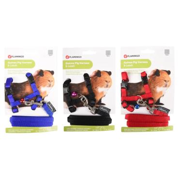 Sele til marsvin inkl. line – 15/25 cm