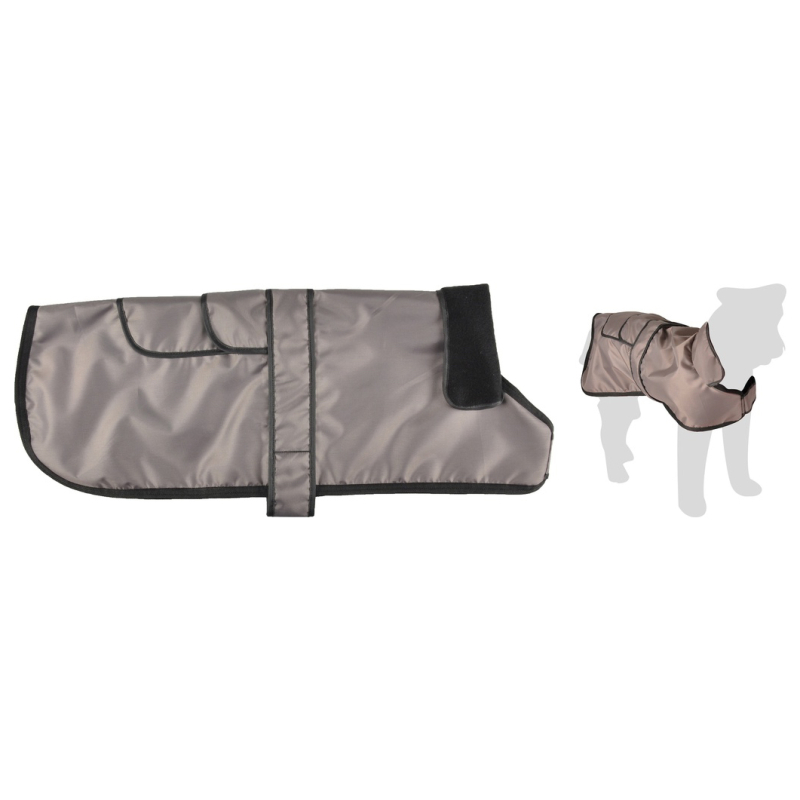 Regnfrakke til hunde Zanna varm grå