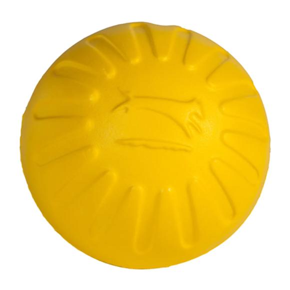 Slidstærk bold til hund i skum 7/9,5 cm