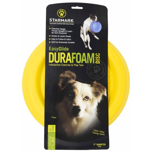 Slidstærk frisbee til hund i skum – 28 cm