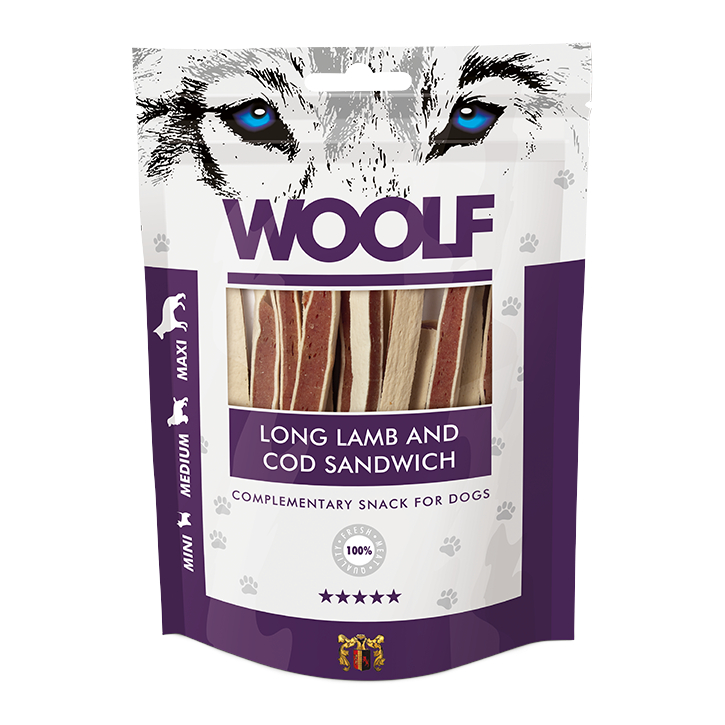 WOOLF Long Lamb and Cod Sandwich billede