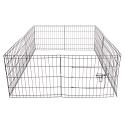 Hvalpegård / kanin indhegning 122×122×61 cm – 8 sektioner